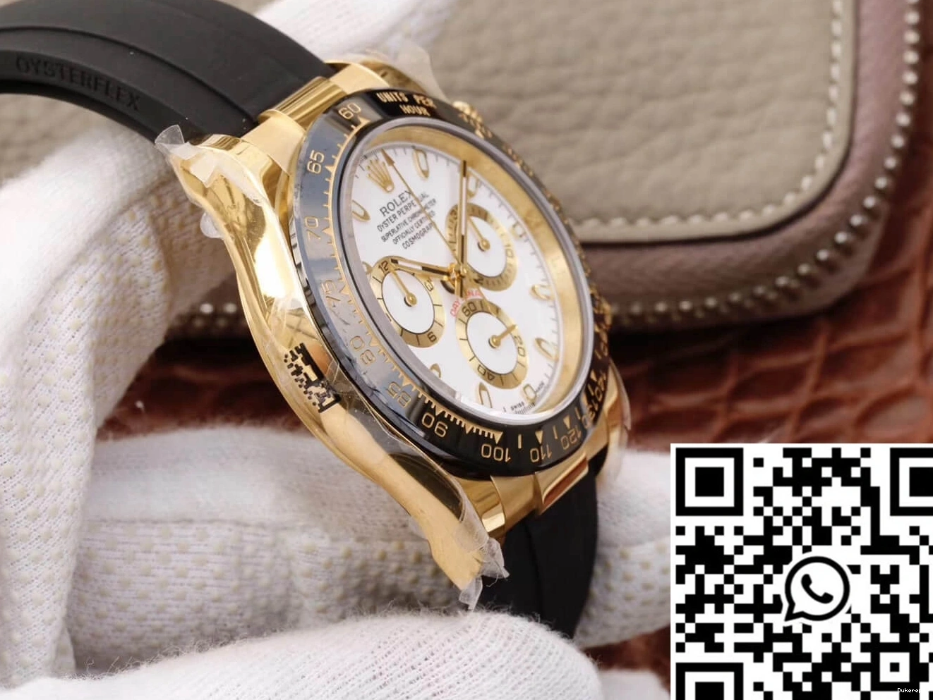 Daytona M116518ln-0041 JH White Dial Rolex Cosmograph Factory 0214